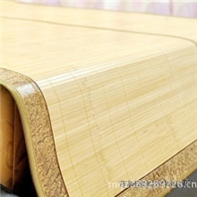 厂家批发2013年最环保竹凉席，全碳化无污染5.0对节磨光席折叠席
