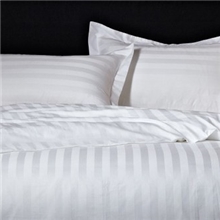 厂家直销批发宾馆酒店床上用品布草加厚棉缎条三四件套