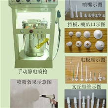 进口手动粉体静电喷枪粉末喷枪喷塑枪