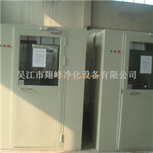 双人双吹钢板烤漆通道风淋室