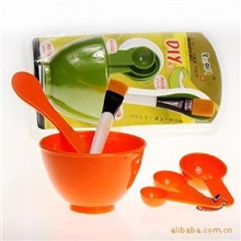 出口韩国原装4IN1四合一美容套装（面膜碗/棒/刷/量勺）小号