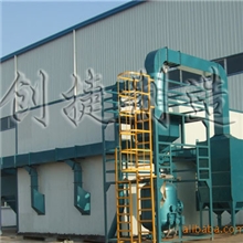 金属件去除毛边及毛刺专用螺旋输送式自动喷砂房(图)