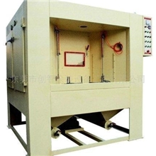 金属件去除毛边及毛刺专用12喷枪转盘式自动喷砂机(图)