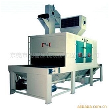 金属件去除毛边及毛刺专用12喷枪输送式自动喷砂机(图)