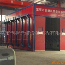 金属件去除毛边及毛刺专用皮带输送式自动喷砂房(图)