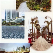 供应彩色路面图形地坪耐磨地坪工业地坪