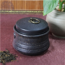 批供满天香旋之茶芍茶叶罐陶瓷茶具配件工艺品茶叶密封罐