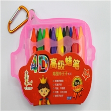 罗弗家族彩色蜡笔蜡笔批发16色蜡笔蜡笔批发16色蜡笔厂家直销