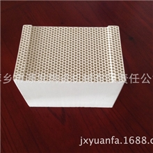 自主研发生产六角孔刚玉质、莫来质和堇青石质蜂窝陶瓷蓄热体