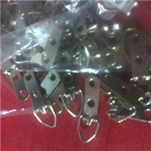 挂钩相框配件五金相框挂钩批发相框辅料直销两眼小吊环挂钩