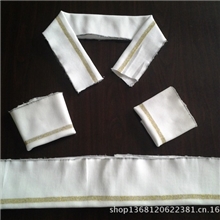 厂家提供平针秋冬服装袖口横机牛筋罗纹来样定做