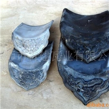 供应滴水~青灰仿古琉璃瓦系列