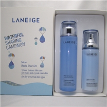 兰芝水库水酷凝肌精华水+保湿乳液2件套装专业韩国护肤品批发