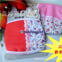2012新双色花边圆点碎花印花时尚保暖防寒防尘口罩批发厂家供应