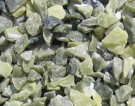 供应理石米水磨石子丹东绿