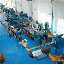 钢带数控纵剪分条机组整平横切机组