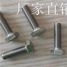 厂家直销m16外六角全牙，细杆半牙不锈钢螺栓