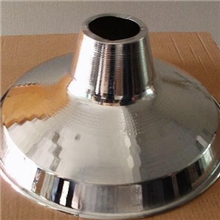 热销有色金属工矿灯罩圆形铝制led灯罩超市灯罩灯具配件批发