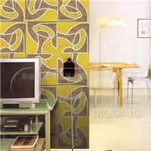 厂家订做拼图马赛克玻璃马赛克拼图接受来图定做