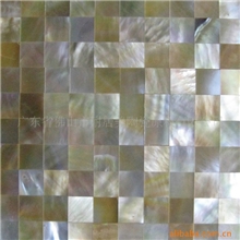 时尚高档黄蝶贝马赛克贝壳瓷砖贝壳装饰板