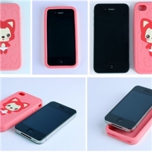 阿狸苹果iphone4/4S手机壳手机套保护套