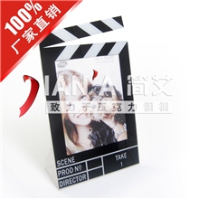 【厂家直销】定做亚克力、有机玻璃导演拍相框、相架批发JA123