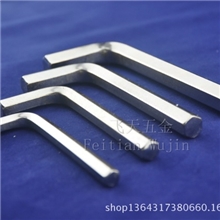 M4M5mmM6mm热处理/淬火镀镍短平头内六角扳手/内六角