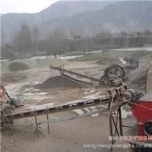 订做打砂机破碎机人工制砂机输送带破碎生产线选恒圣矿砂机械