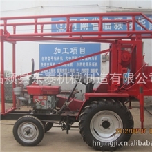 直销供应华豫高效车载式打井机高品质带水冲钻机