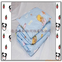 供应100%儿童桑蚕丝被（长丝）桑蚕丝净重1斤