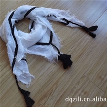 供应纯染色人棉方巾围巾工厂直销外贸围巾WLZ1206-WLZ1210