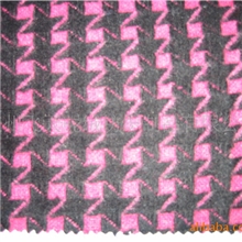 厂家现货直供四角星格子呢绒