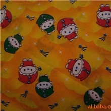 供应印花磨毛春亚纺(图)