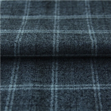 100%全毛格子粗花呢面料