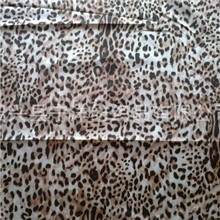 冬装爆款豹纹花290涤塔夫印花里料/涤丝纺里料/羽绒服皮衣首选