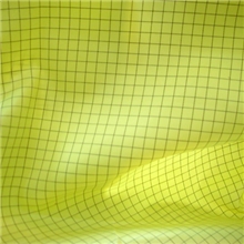 现货供应防静电面料，格子花纹面料,防静电手套布料