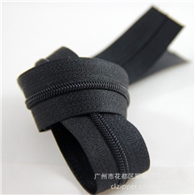 3#黑色亮光尼龙拉链3号TPU防水PVC涤纶拉链