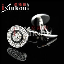 【爆款】ixiukou水晶袖扣袖钉男士法式纽扣cufflinks/157523