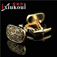 【爆款】ixiukou罗马花纹袖扣袖钉男士法式纽扣cufflinks/156477
