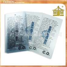 厂家热销透明磨砂PVC吊牌彩印塑料吊卡服装吊牌（图）