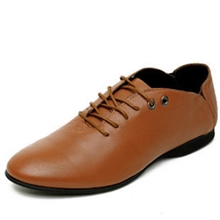 男鞋成都单鞋真皮春季男鞋真皮驾车鞋牛皮单鞋尖头鞋子