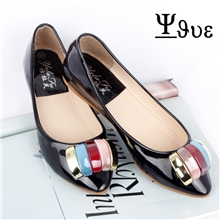 雅拉芙2013时尚秋季惠东女鞋韩版内增高平底女式单鞋尖头单鞋女