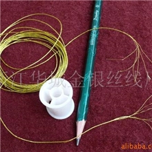 供应多条缠绕麻花状金丝刺绣合并线缠绕银丝刺绣合并线