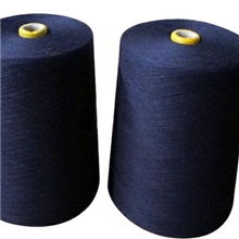 厂家生产批发各种5S-30S涤棉纱纺定制藏蓝色10S-21S涤棉纱