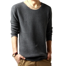 供货2013韩版秋男装新款韩版加厚毛衣弹力针织衫线衣男12008