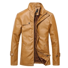2013新款男士皮衣夹克男式加绒韩版皮外套男装PU皮加绒夹克男潮