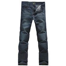 牛仔裤男韩版直筒修身潮专柜正品高品质直筒男士牛仔裤大码