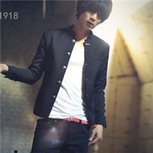 男士中山装韩版中山服男一件代发免费代发韩版男装