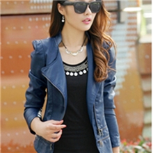 2013秋装新款女装夹克皮衣韩版显瘦皮衣女修身PU皮大码皮衣外套