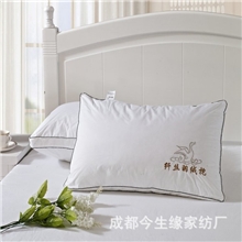 床上用品厂家批发皇家贵族家纺宾馆羽丝绒枕芯保健枕四件套